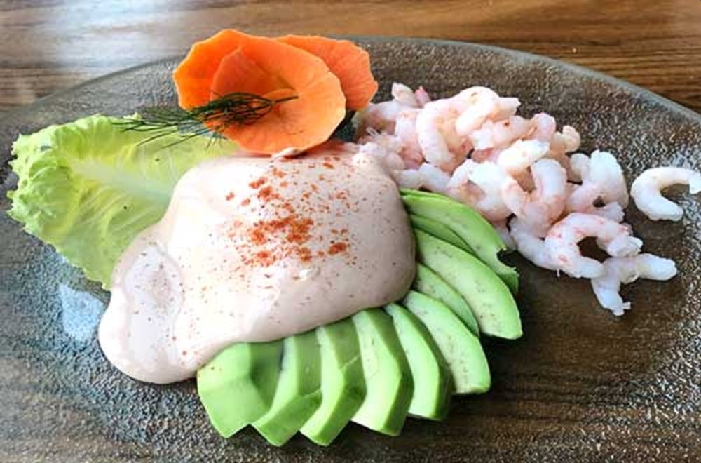 Dish at Mylos Restaurant